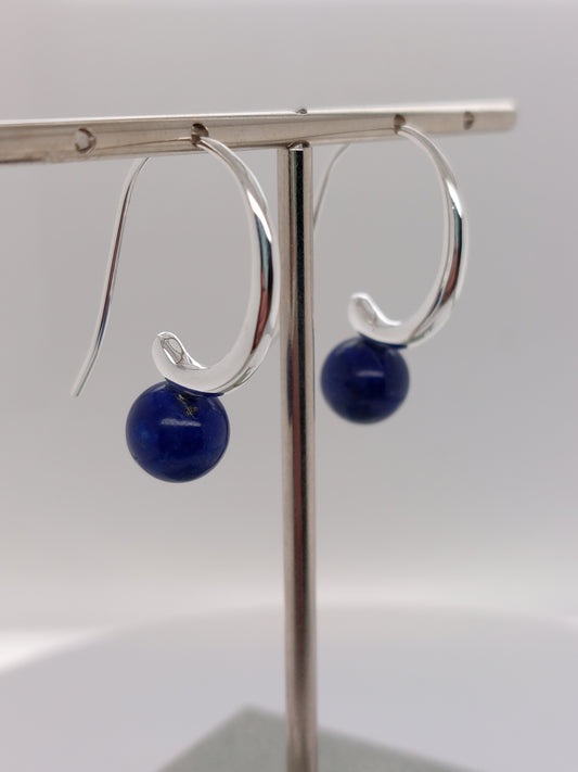 Fern Lapis Earring