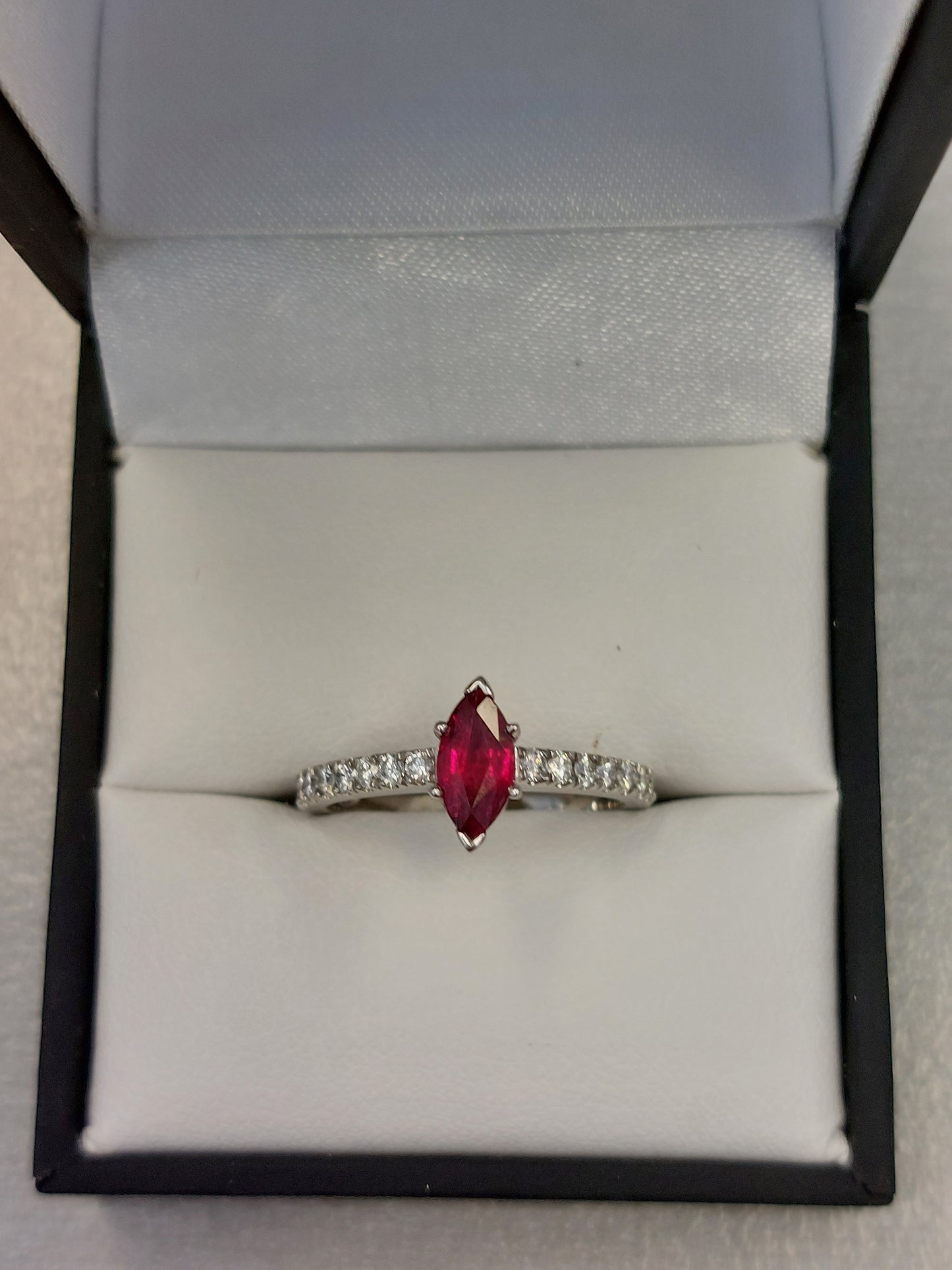 Marquise Ruby Ring