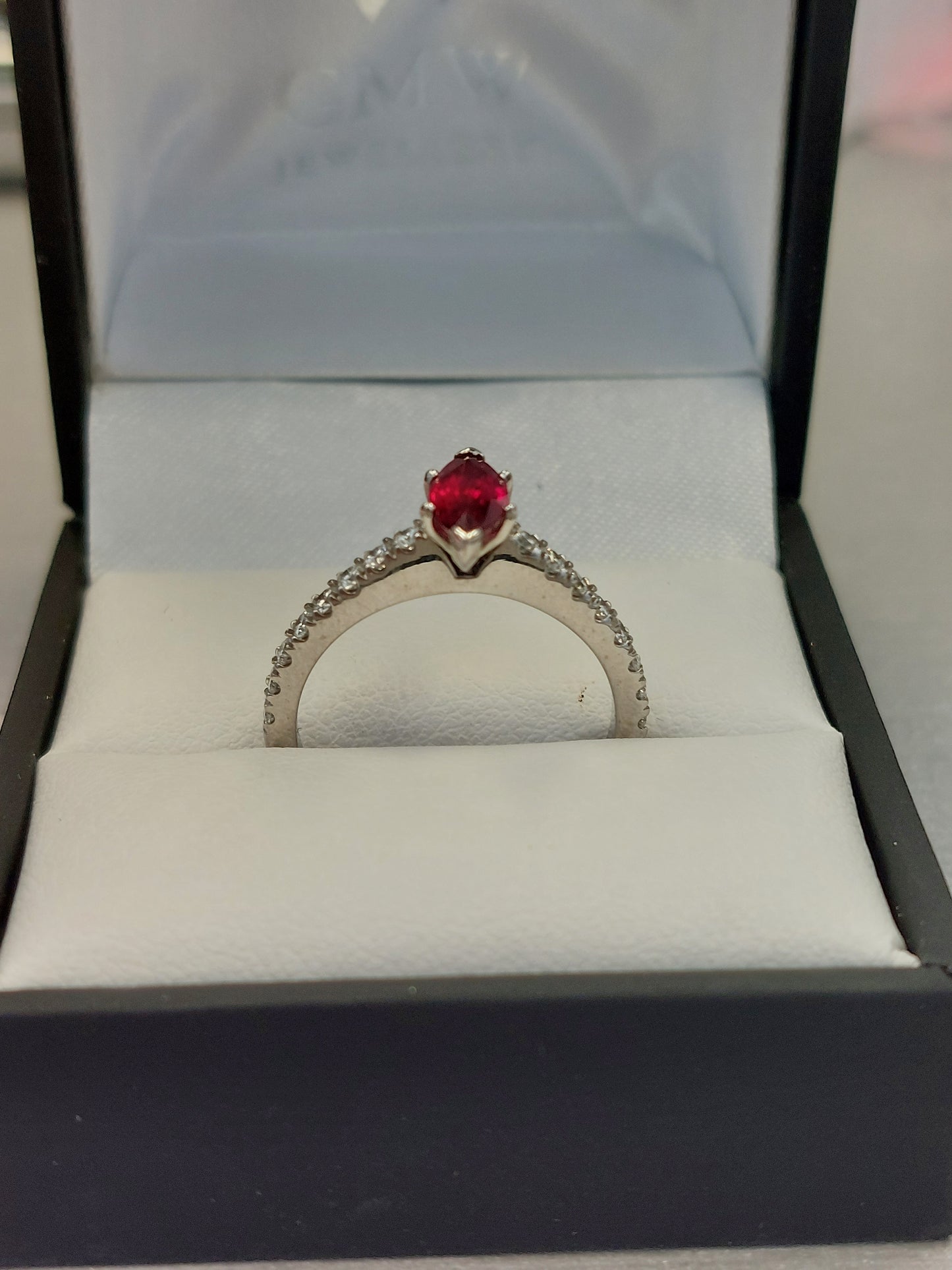 Marquise Ruby Ring