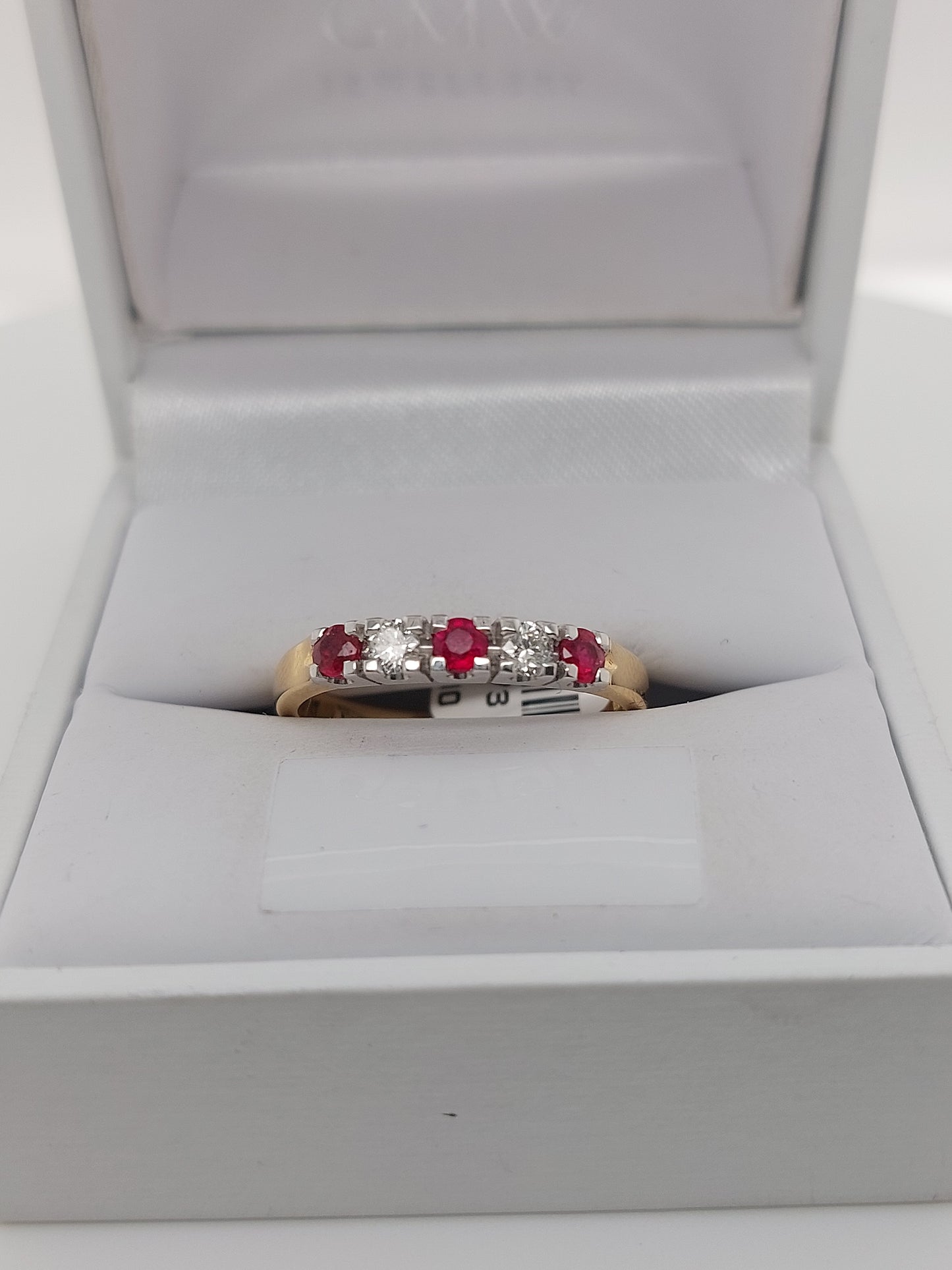 TT Ruby & Diamond Ring