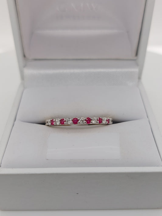 Ruby & Diamond Band