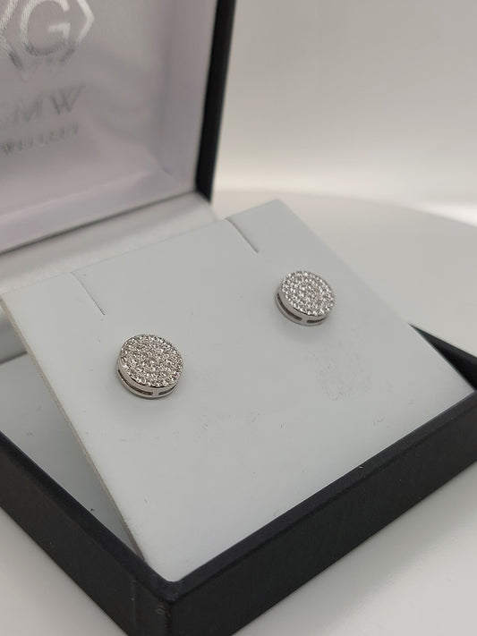 Pave Earrings