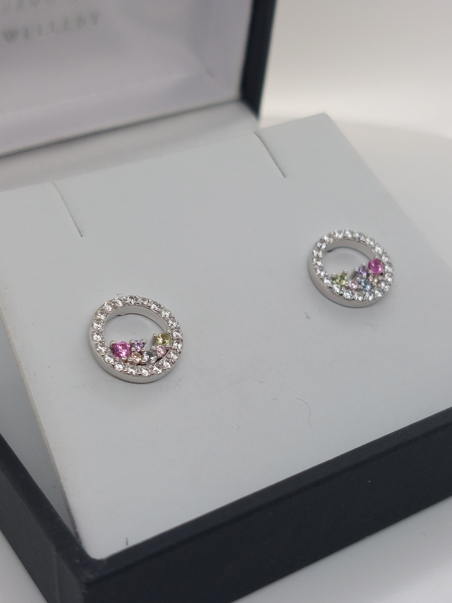 Pastel Circle Studs