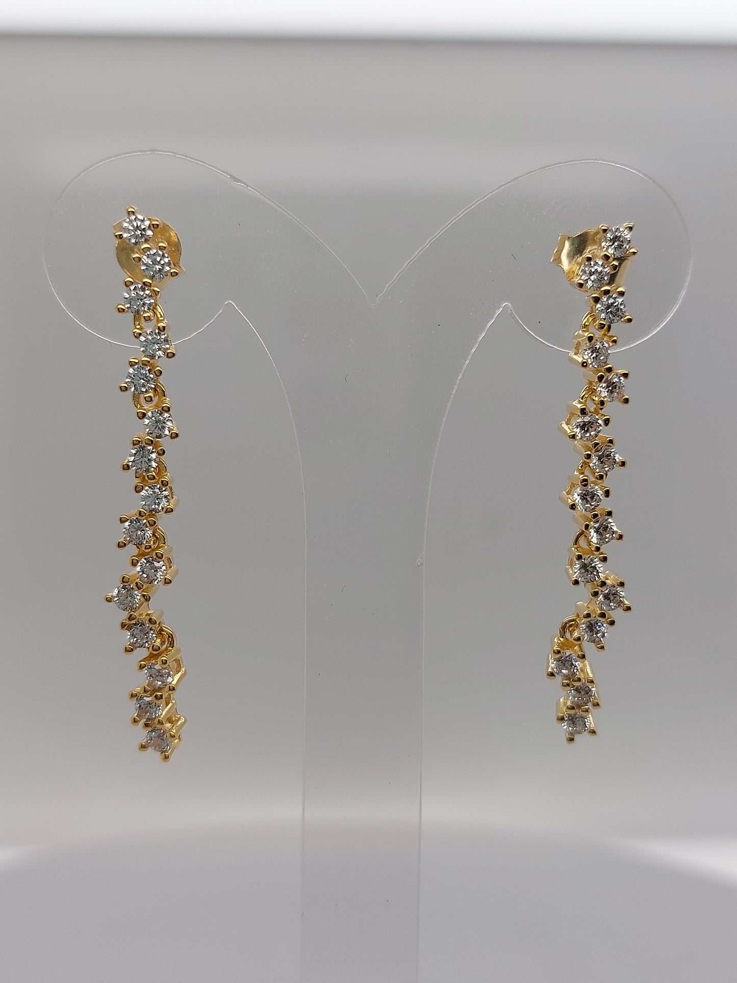Yellow Staggered Drops