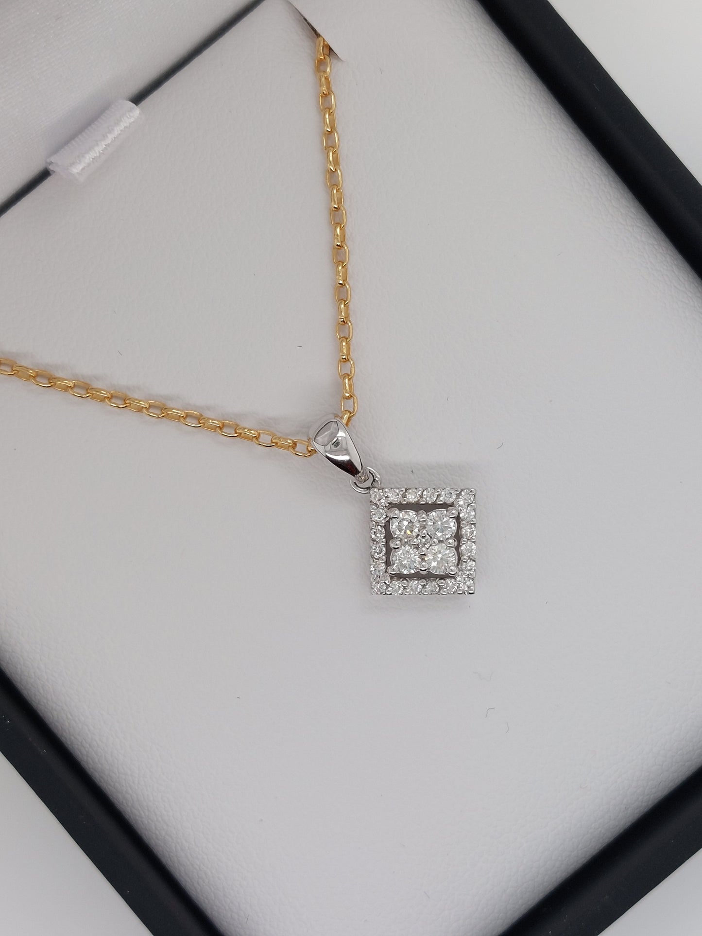 Square Cluster Pendant