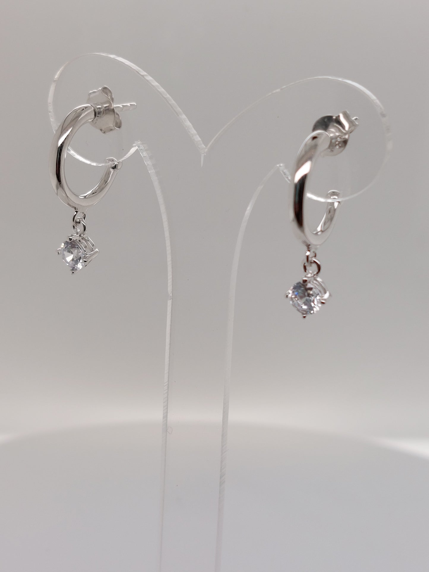 CZ Drop Earrings