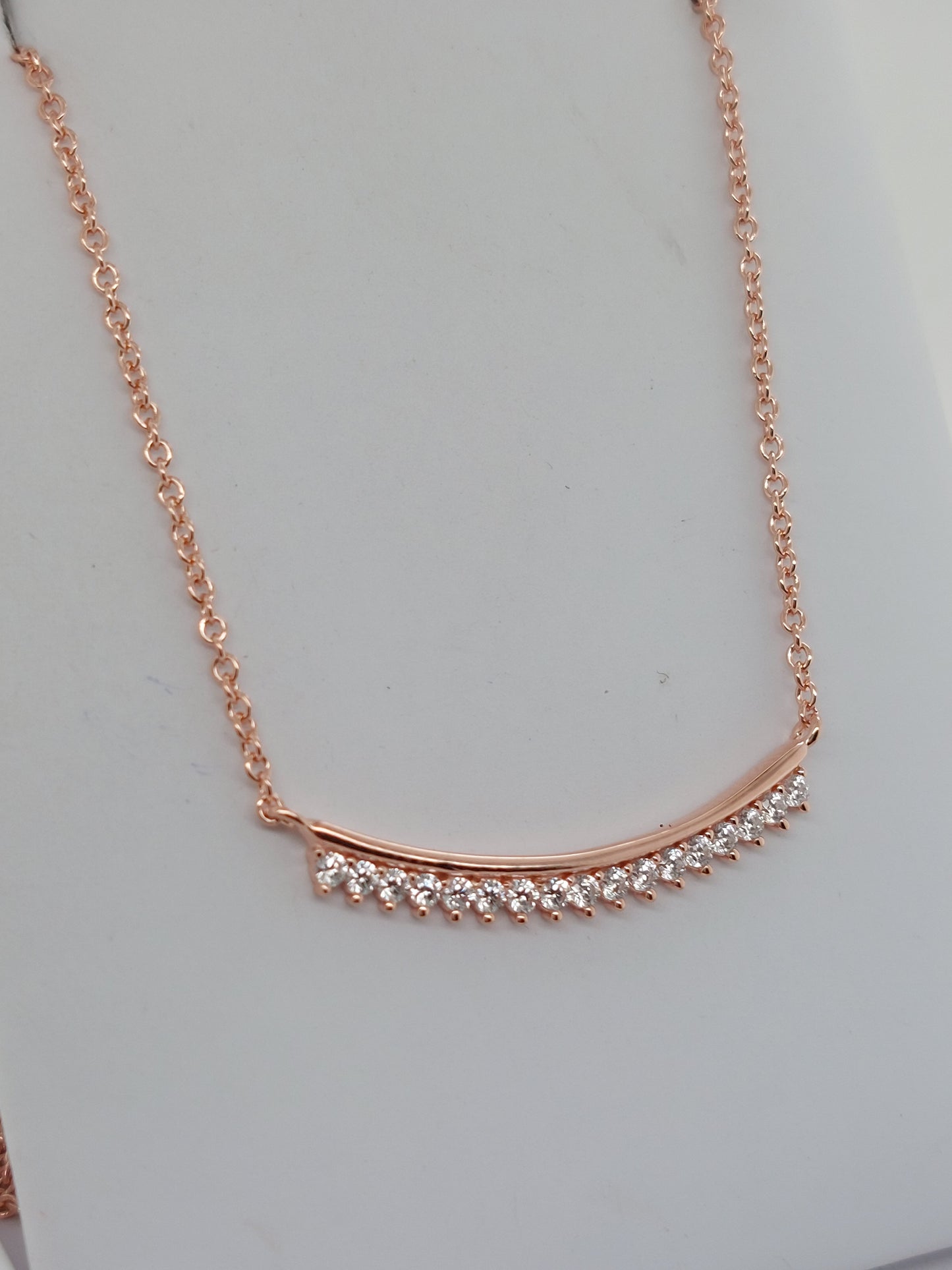 Rose Bar Necklace