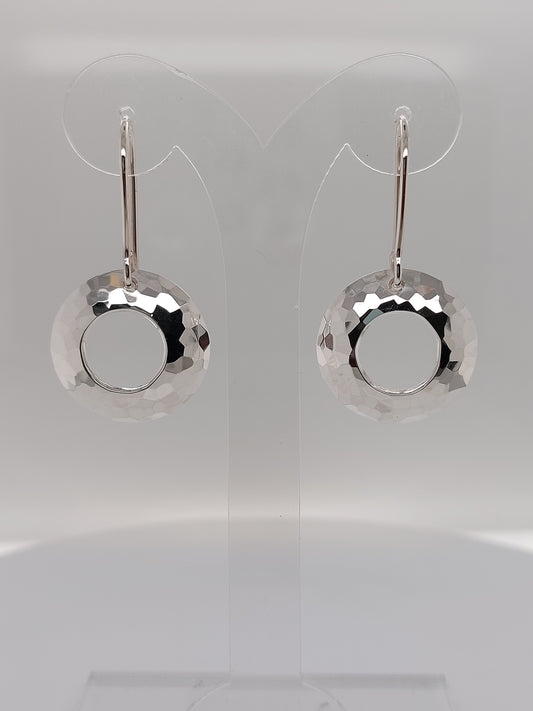 Handcrafted cut-out Disco Earrings