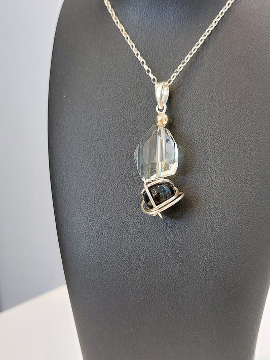 Crystal Bead Pendant