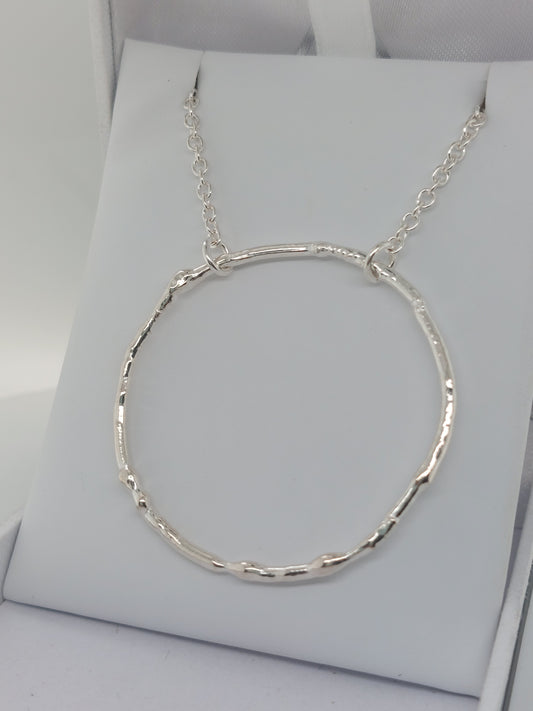 Open Circle Necklace