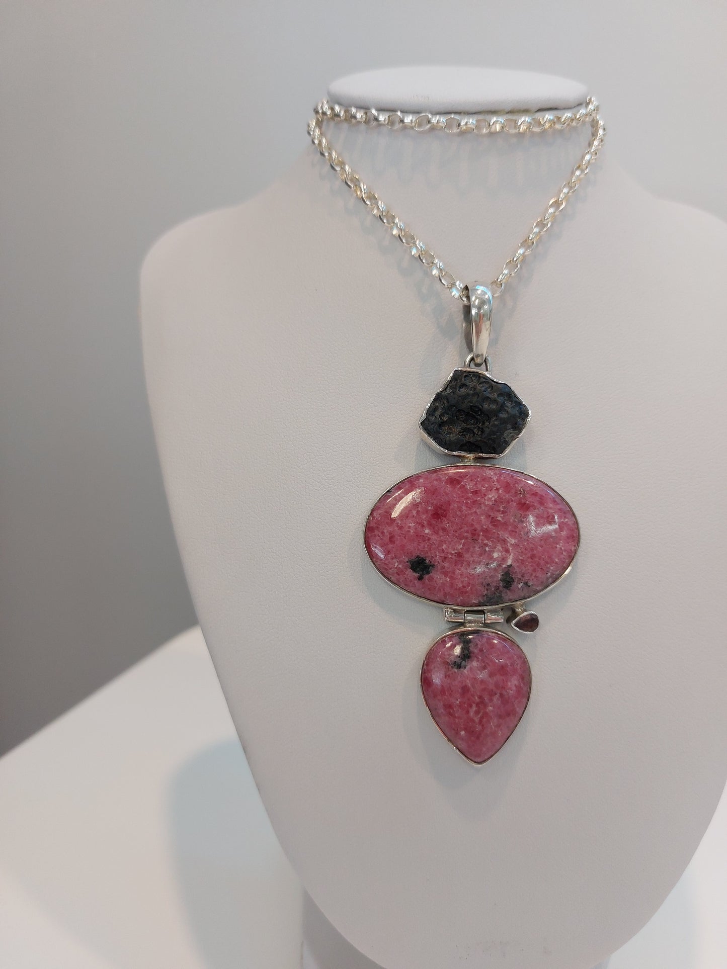 Rhodolite Pendant