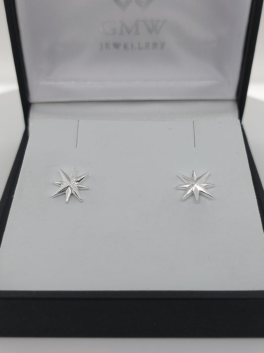 Plain Star Studs