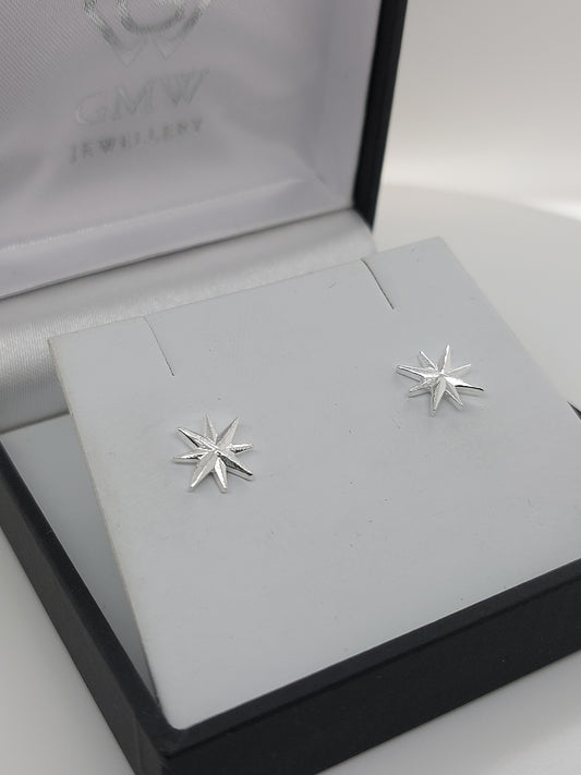 Plain Star Studs