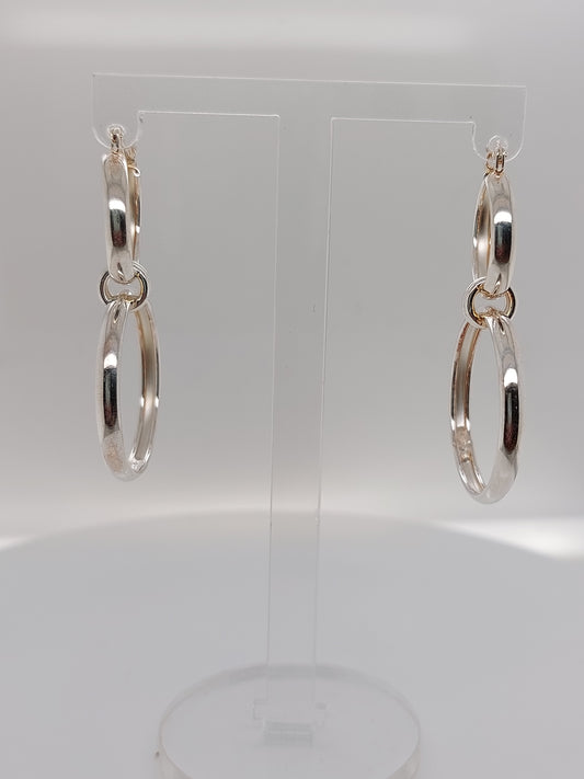 Double Circle Earring