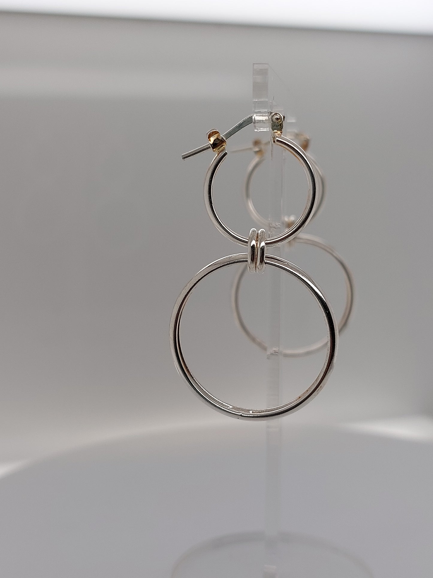 Double Circle Earring