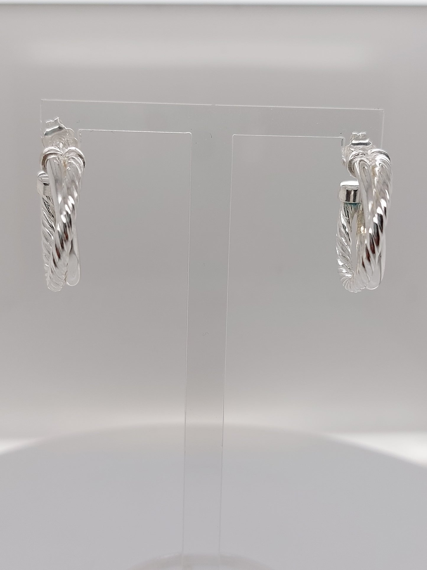 Double twisted Woven Earring