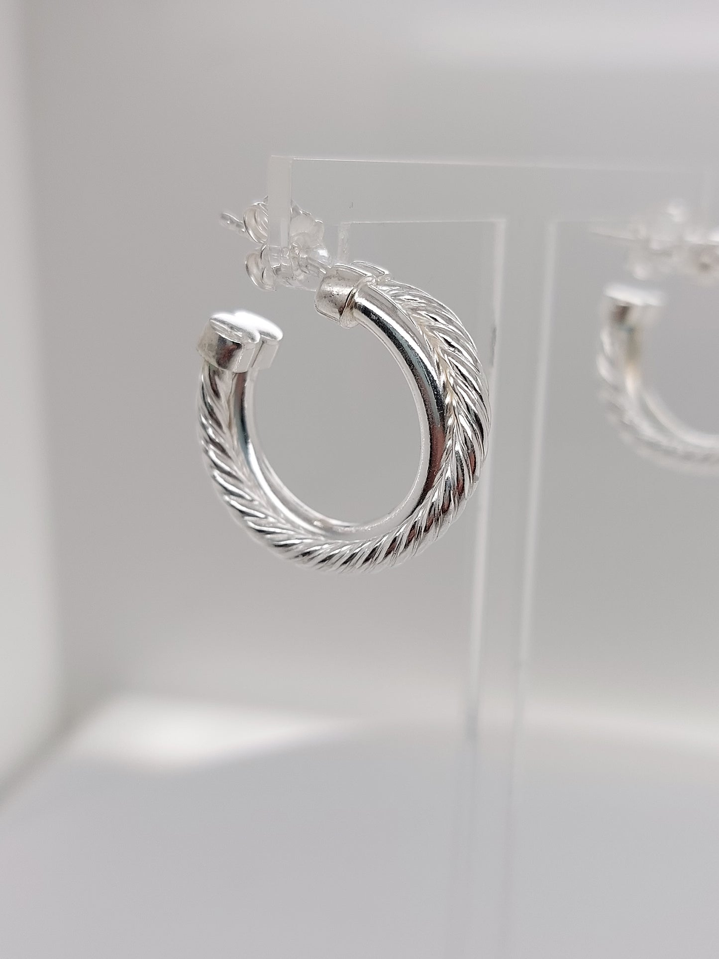 Double twisted Woven Earring