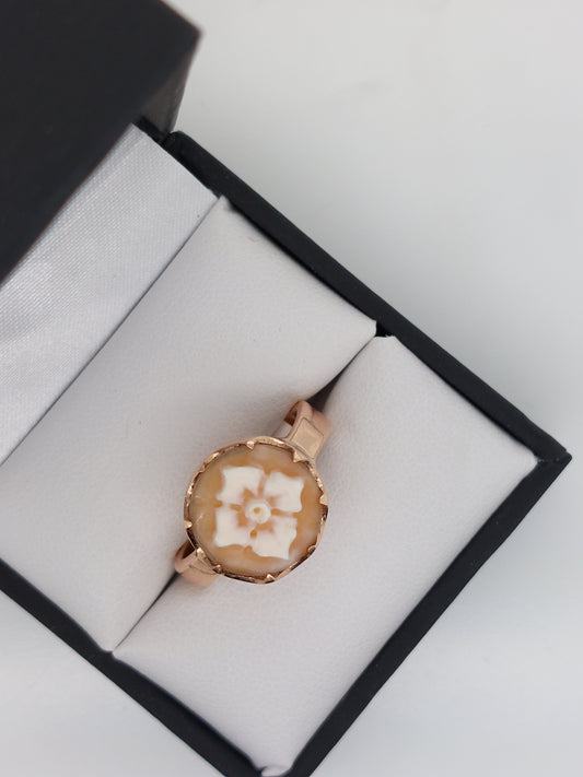 Handcrafted Cameo Ring