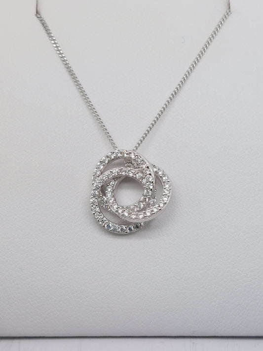 Triple Circle Necklace