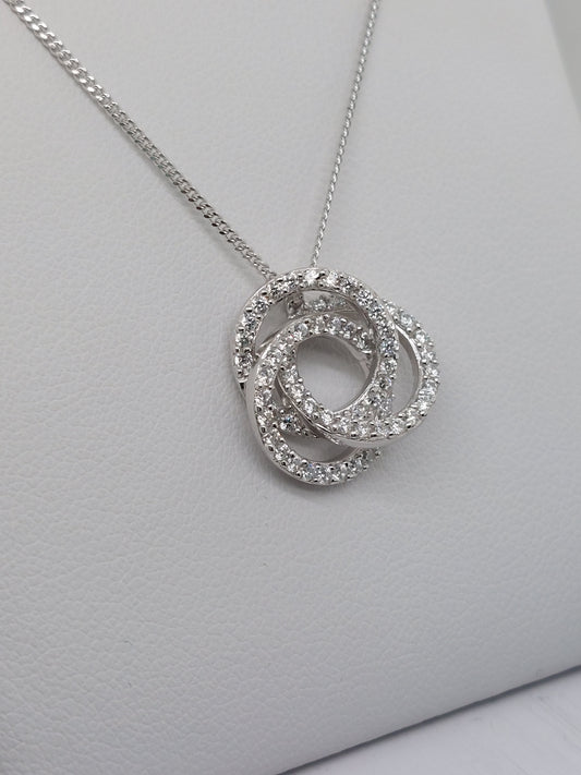 Triple Circle Necklace