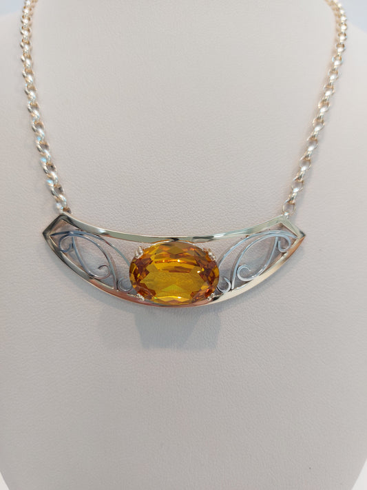 Golden Citrine Pendant