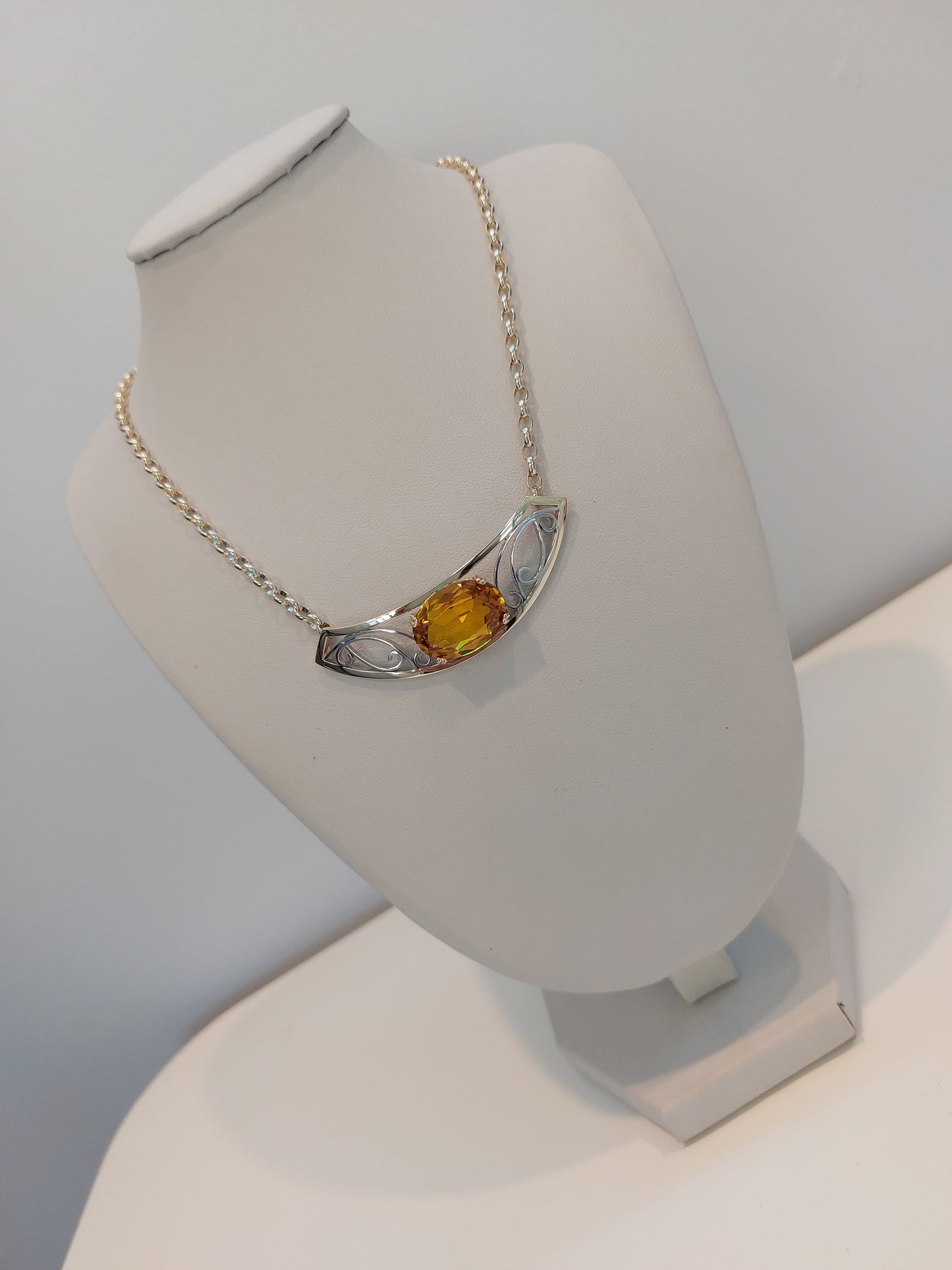 Golden Citrine Pendant