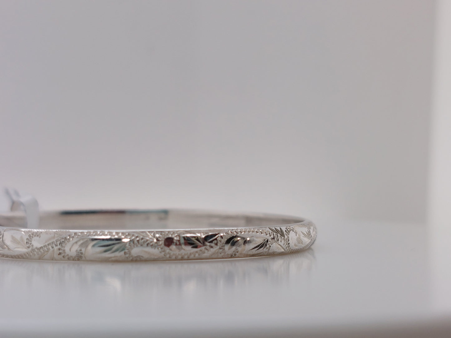 Child's Fully Engraved Bangle