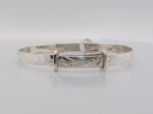 Baby's Scroll Expandable Bangle