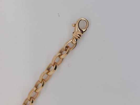 Oval Belcher Bracelet