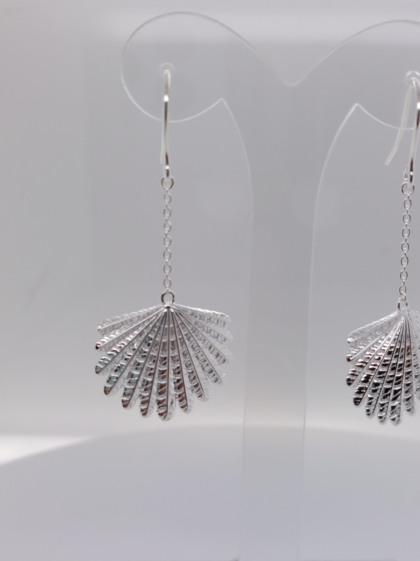 Fantail Tail Drop Earrings