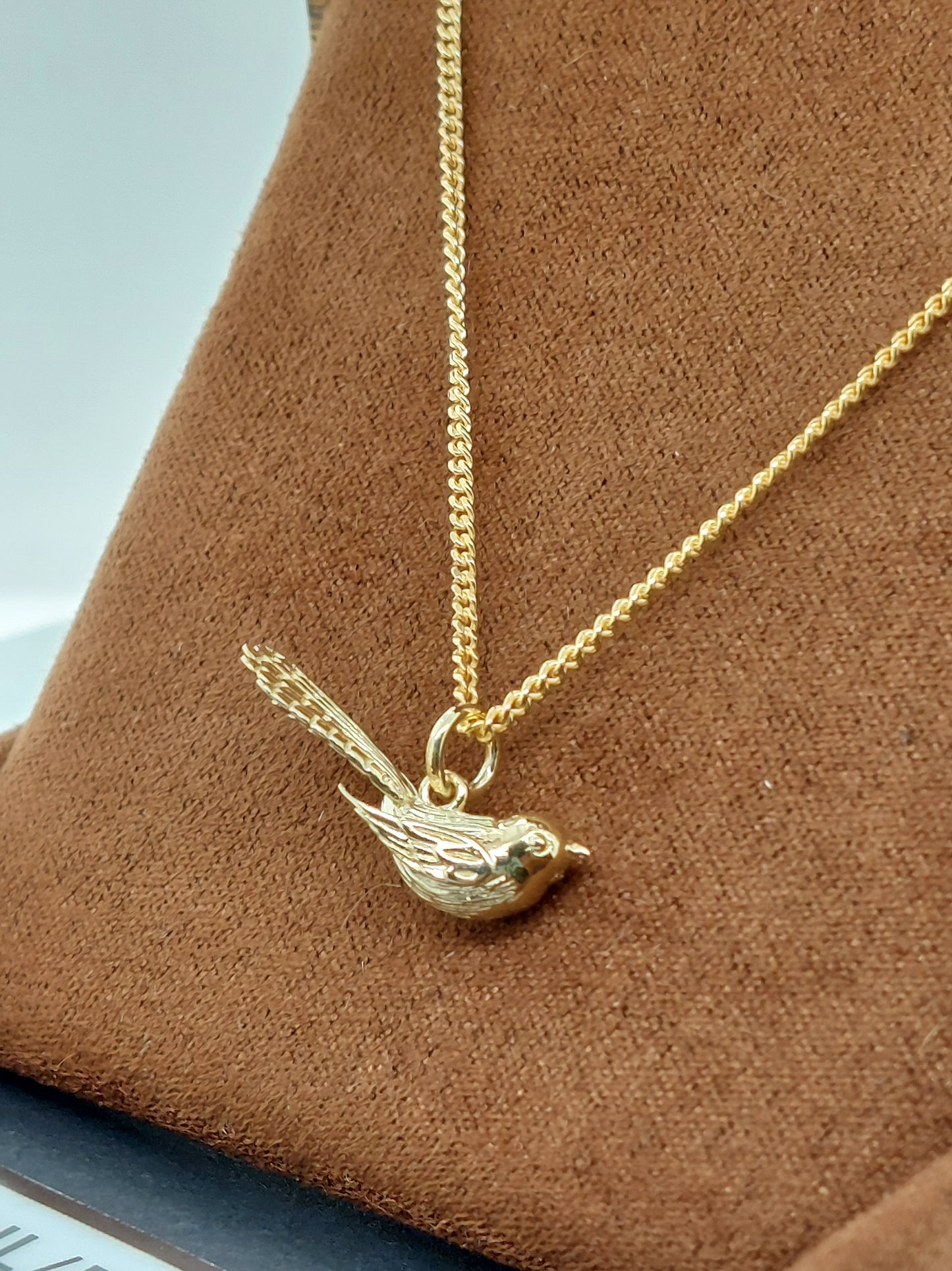 Gold Fantail Necklace