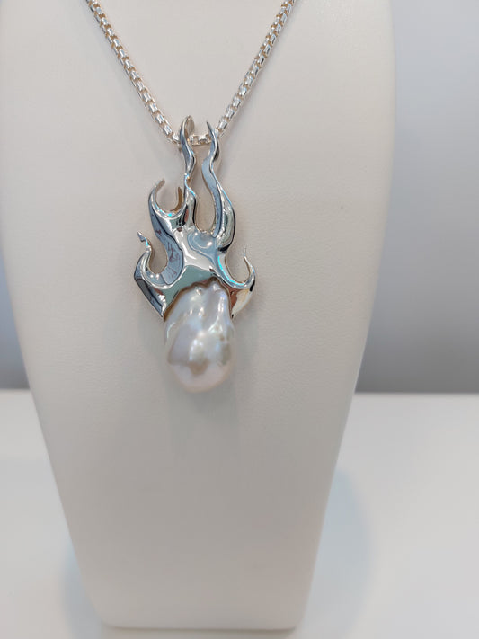 Pearl Comet Pendant