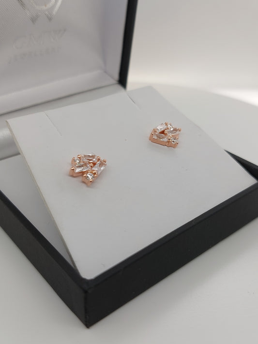 Rose Cluster Studs