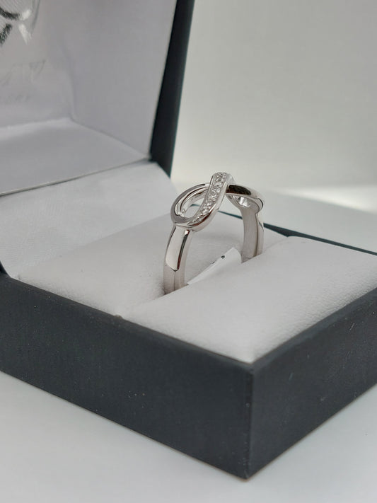 Silver Infinity Ring