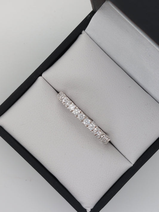 Single Row CZ Ring