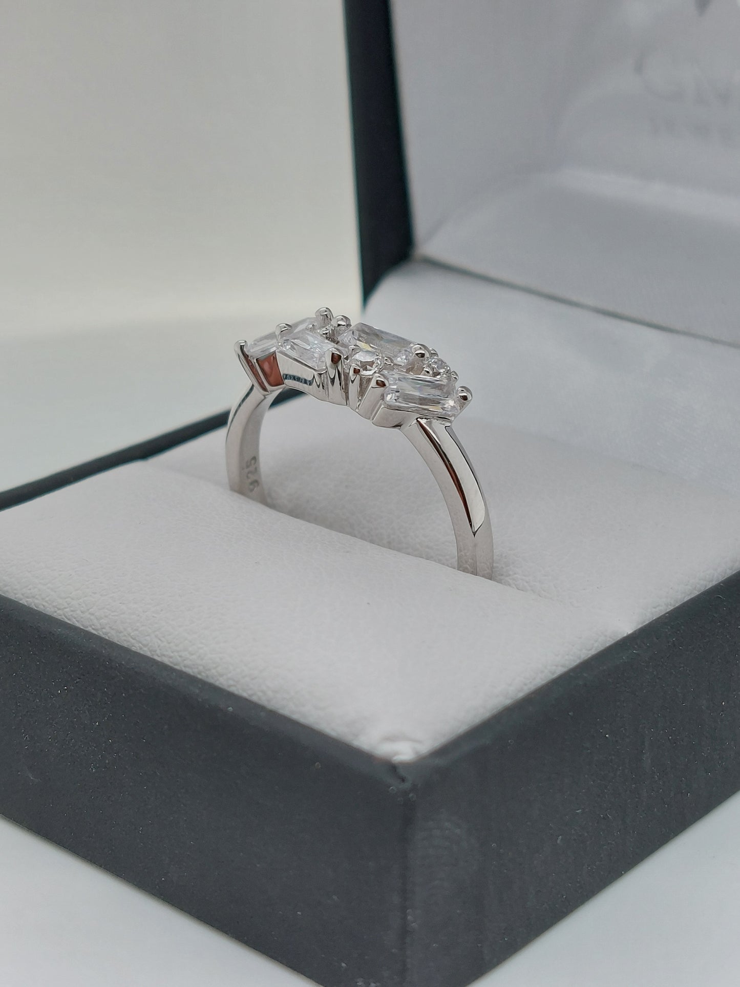 Silver Cluster Ring