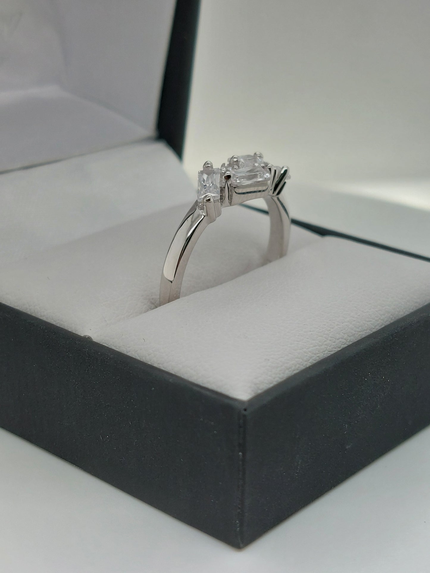 Silver Cluster Ring