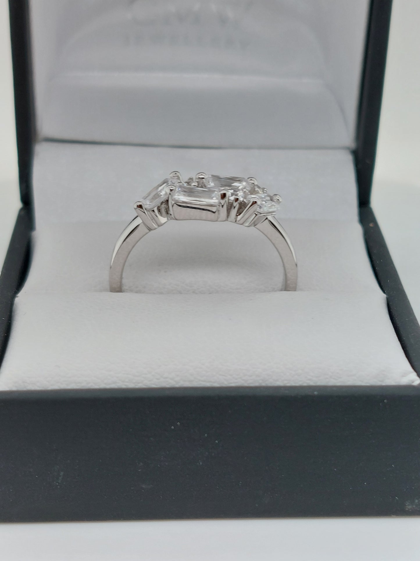 Silver Cluster Ring