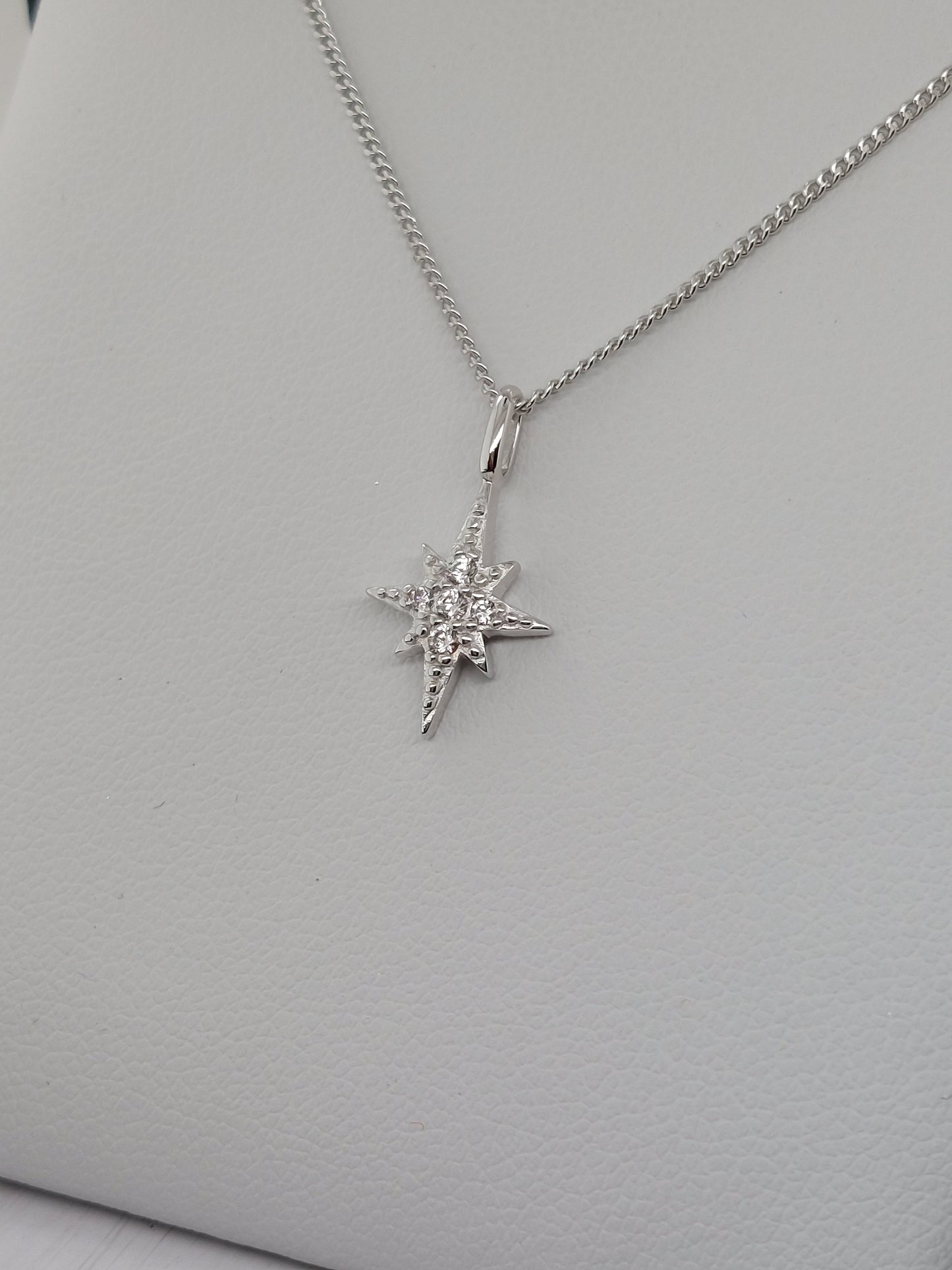 Silver Star Necklace