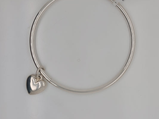 Hanging Heart Bangle