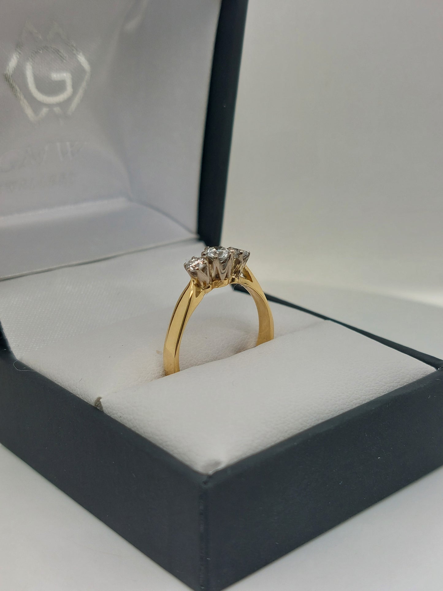 3 Stone Diamond Ring