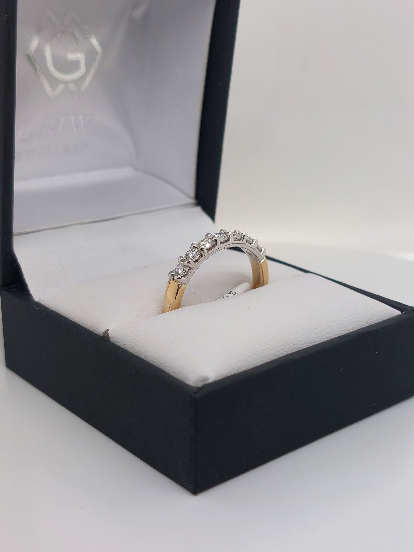 7 Diamond Claw Set Ring