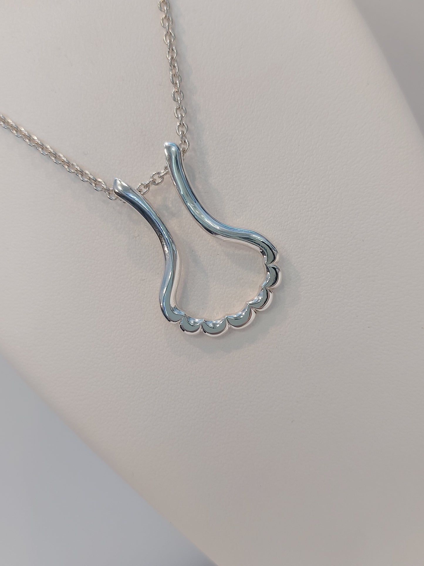 Silver Ring Holder Pendant