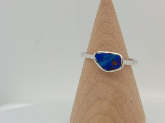 Boulder Opal Ring