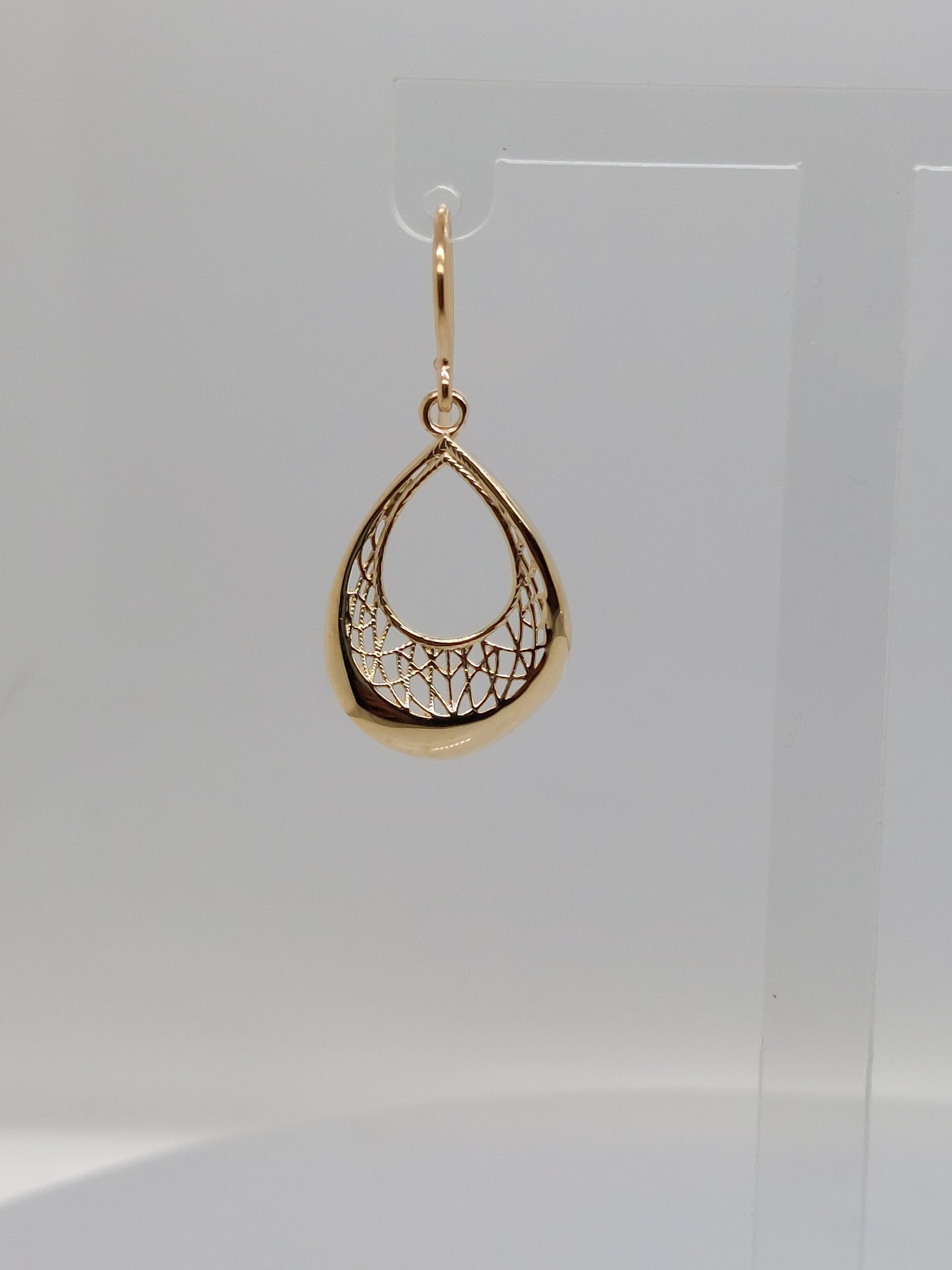 Filigree Teardrop Earrings