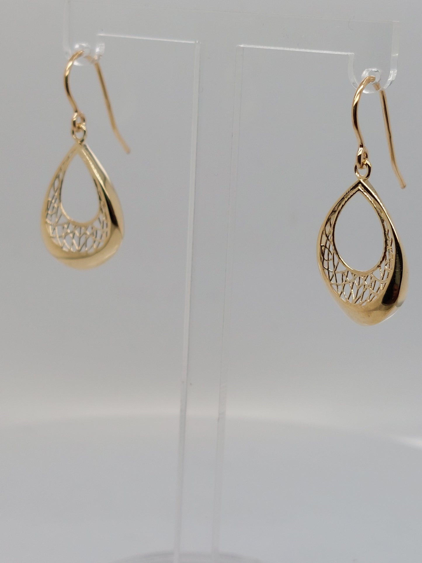 Filigree Teardrop Earrings