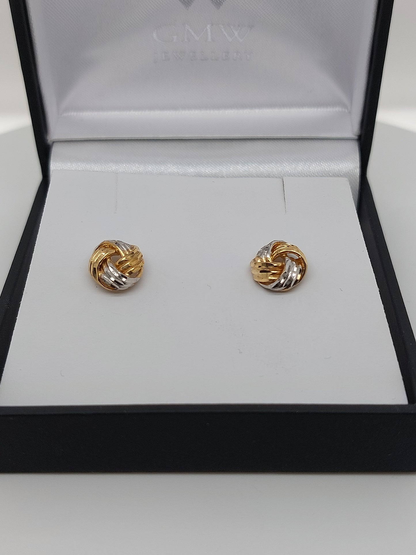 Two Tone Knot Studs