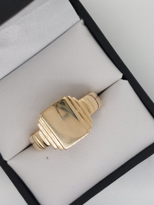 Deco Signet Ring