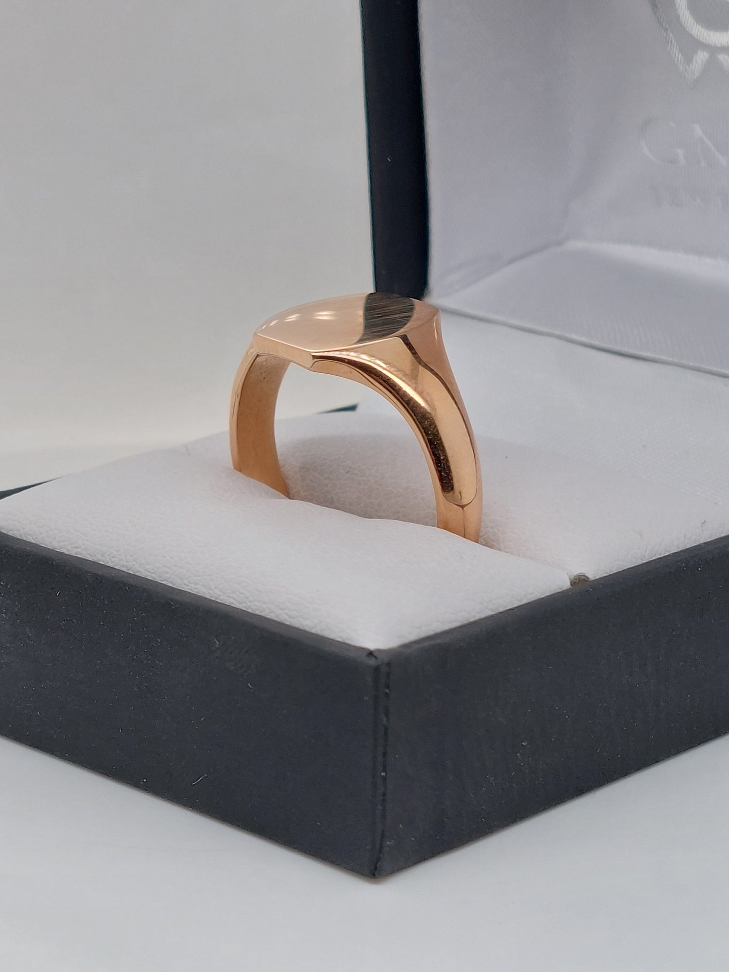 Rose Gold Signet Ring