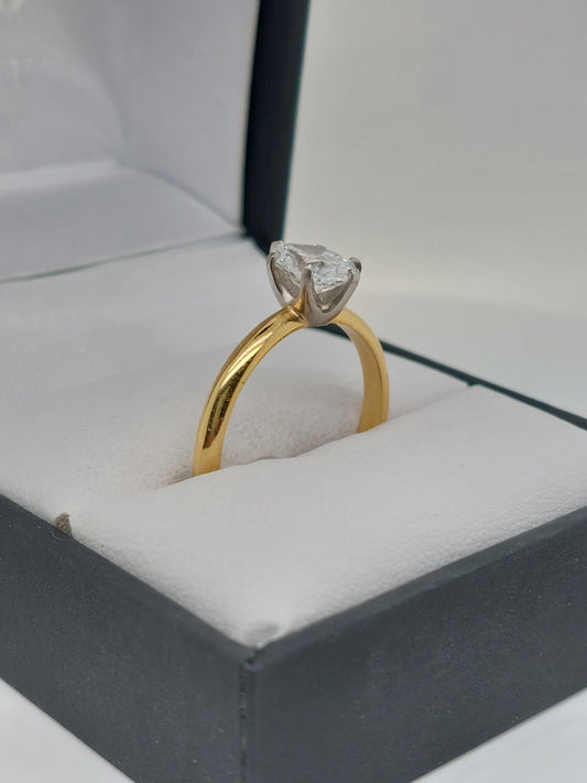 Lab Diamond Ring